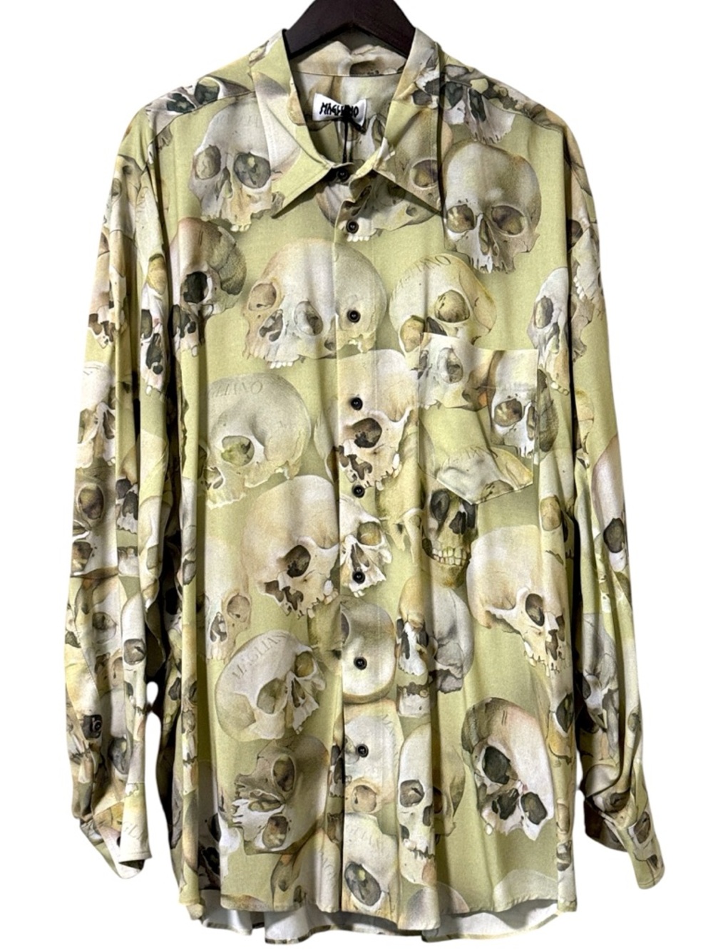Magliano Fontanelle Skull Print Button Down Shirt - NWT - Size M